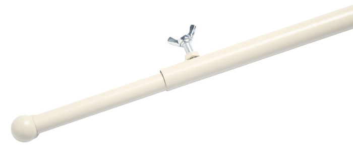 Dekorasjonsstativ 130-250 x 110 cm sandy grey – Sunlife